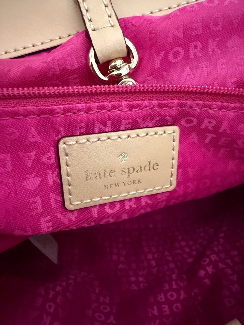 Kate Spade Kennedy Park Neko Backpack Bag- Black - Picture 12 of 12